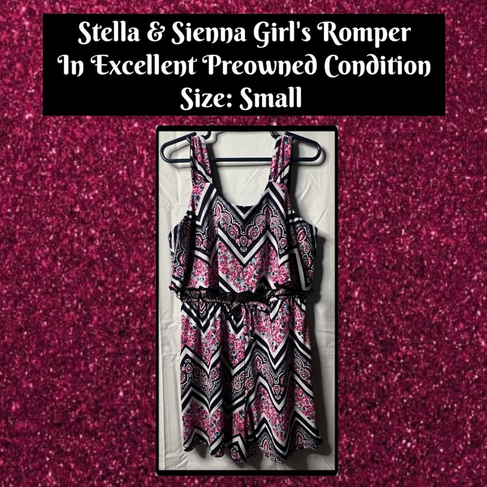 Stella & Sienna Girl's Romper 6/6X Small